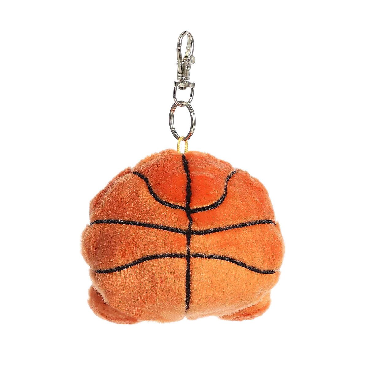 Palm pals hoops basketball clip-on plush